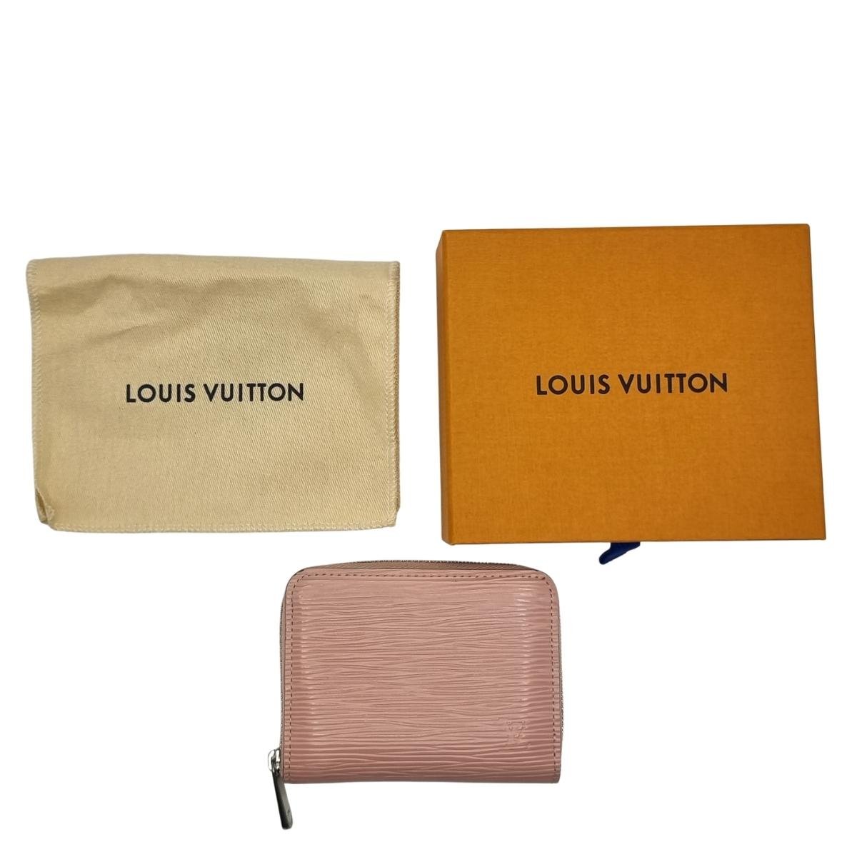 Second hand Louis Vuitton Rose Ballerine Zippy Coin Purse Epi Leather - Tabita Bags