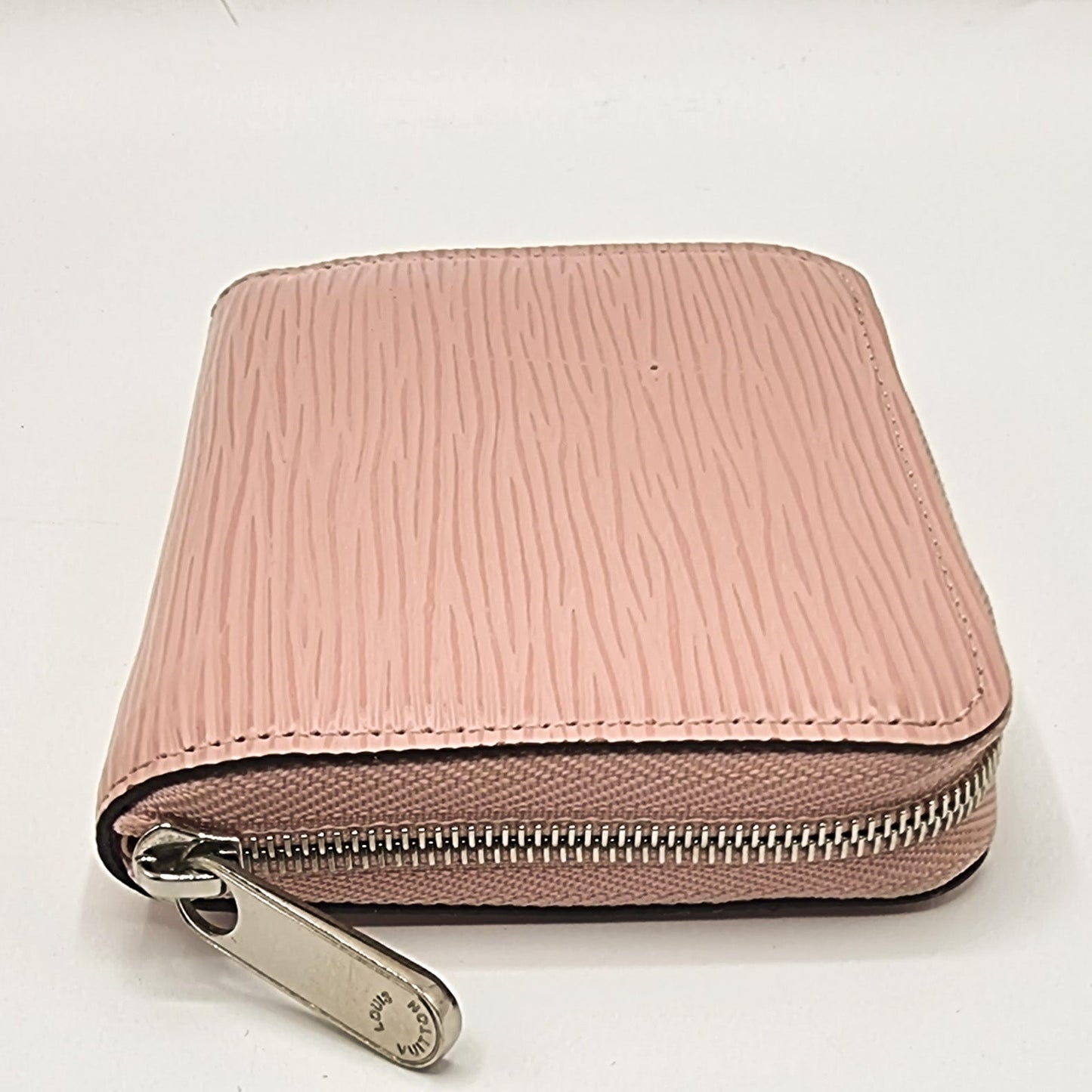 Louis Vuitton Pink Zippy Coin Purse EPI Rose Ballerine Wallet