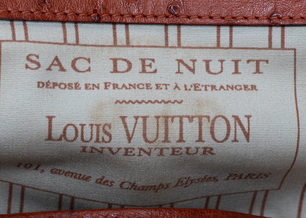 Second hand Louis Vuitton Sac de Nuit Toile Canvas Beige - Tabita Bags