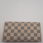 Second hand Louis Vuitton Sarah Damier Azur Wallet - Tabita Bags