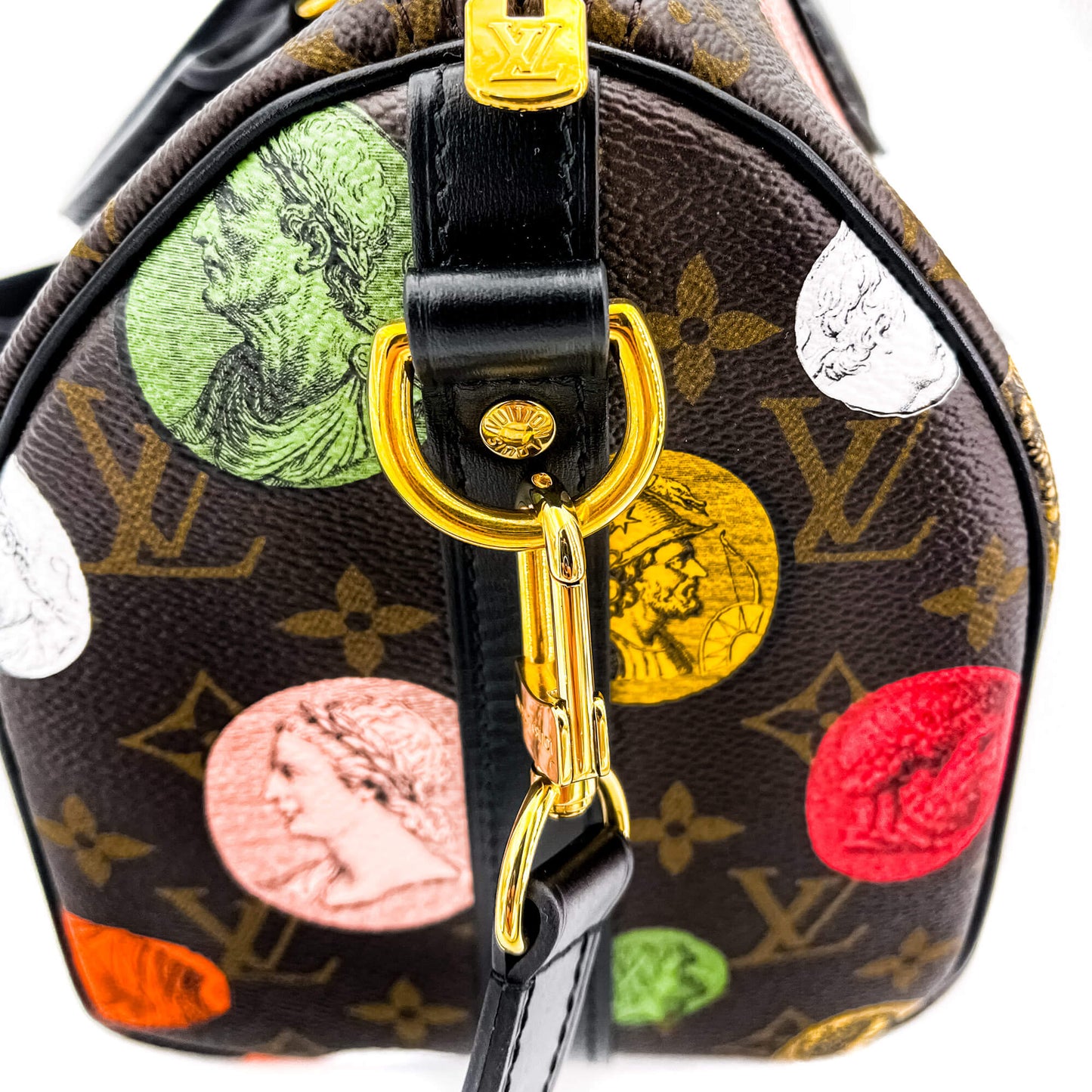 Second hand Louis Vuitton Speedy 25 Monogram Fornasetti Bandouliere - Tabita Bags