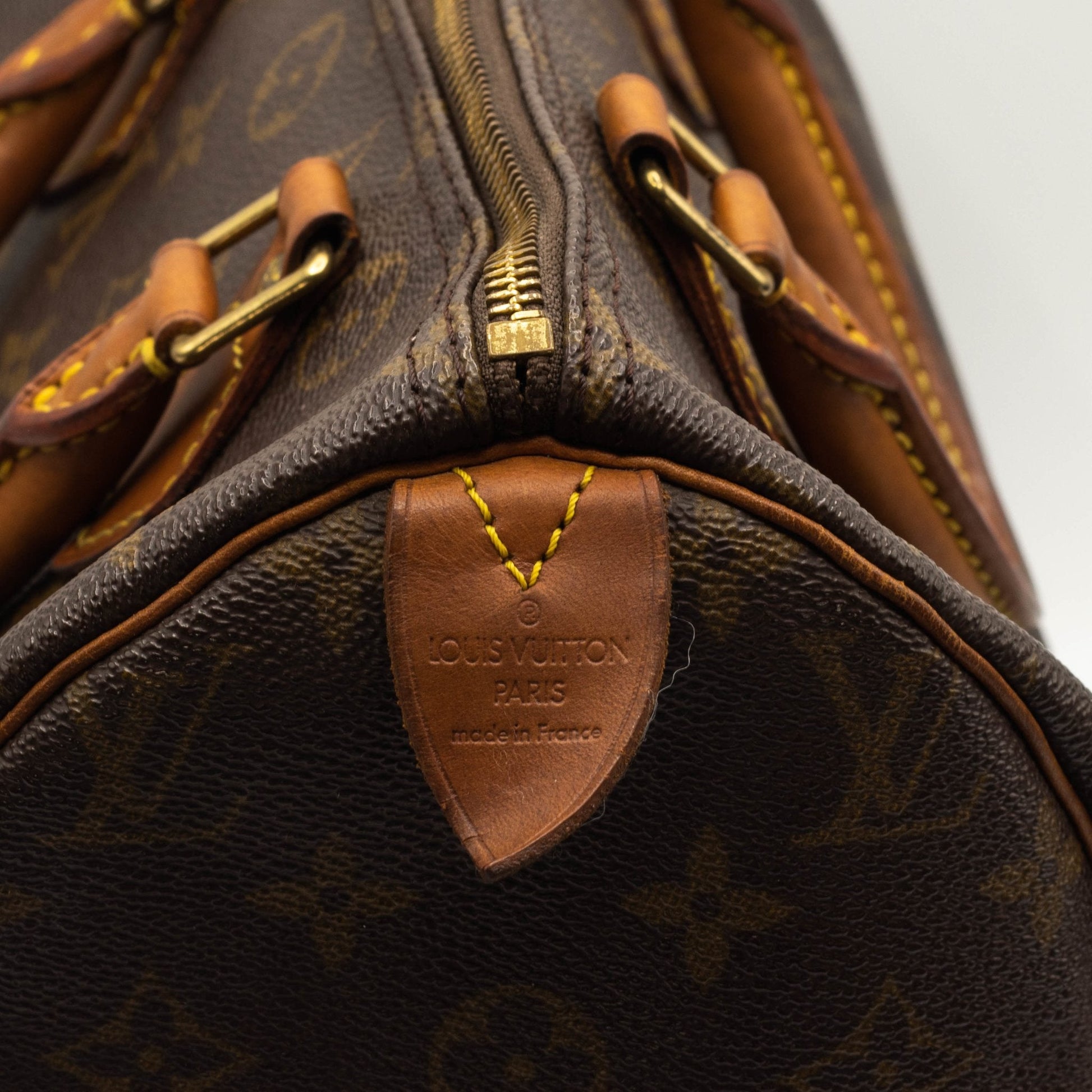 Louis Vuitton Monogram Speedy 30 Hand Bag M41526 LV Auth 44873