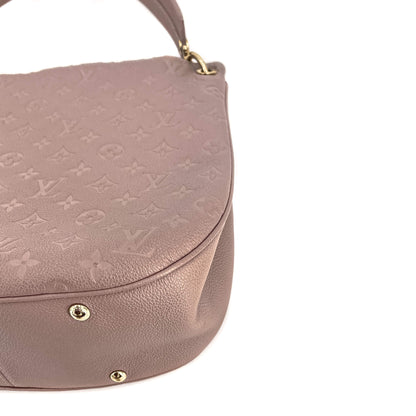 Second hand Louis Vuitton Spontini NM Empreinte Leather Taupe Hobo - Tabita Bags