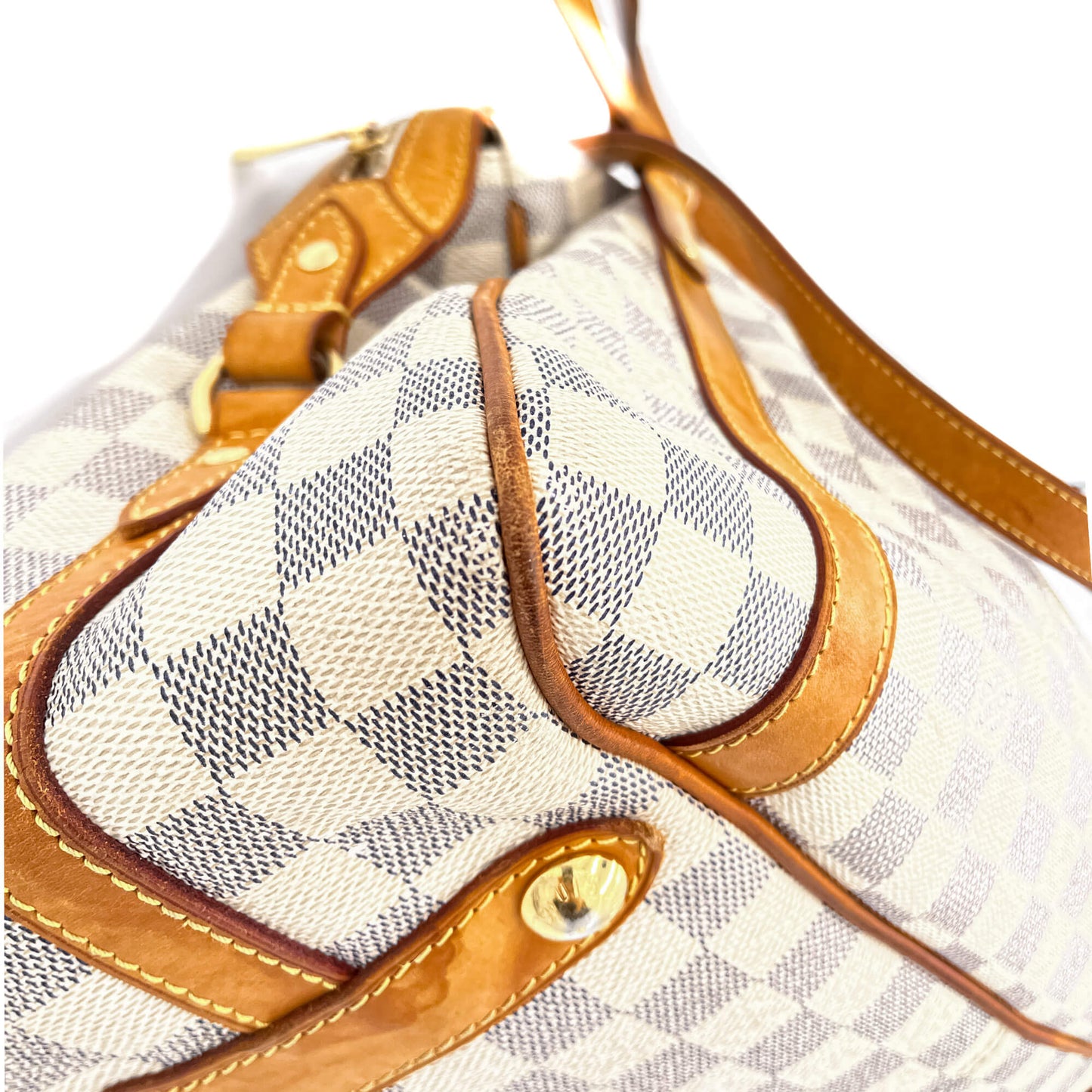 Second hand Louis Vuitton Stresa PM Damier Azur Canvas Bag - Tabita Bags