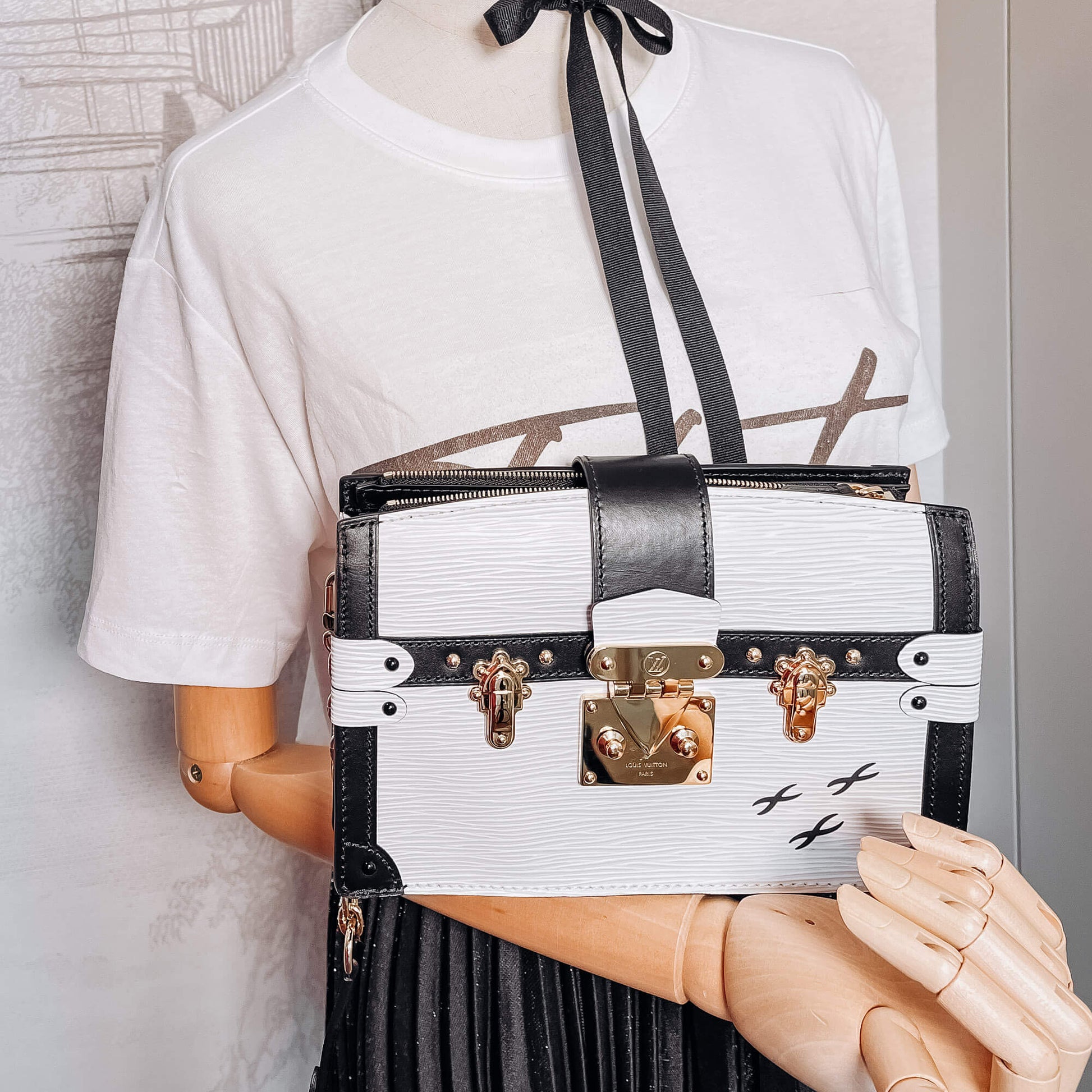 Louis Vuitton Trunk Clutch Epi Leather White Bag - Tabita Bags – Tabita  Bags with Love