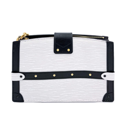 Second hand Louis Vuitton Trunk Clutch Epi Leather White Bag - Tabita Bags