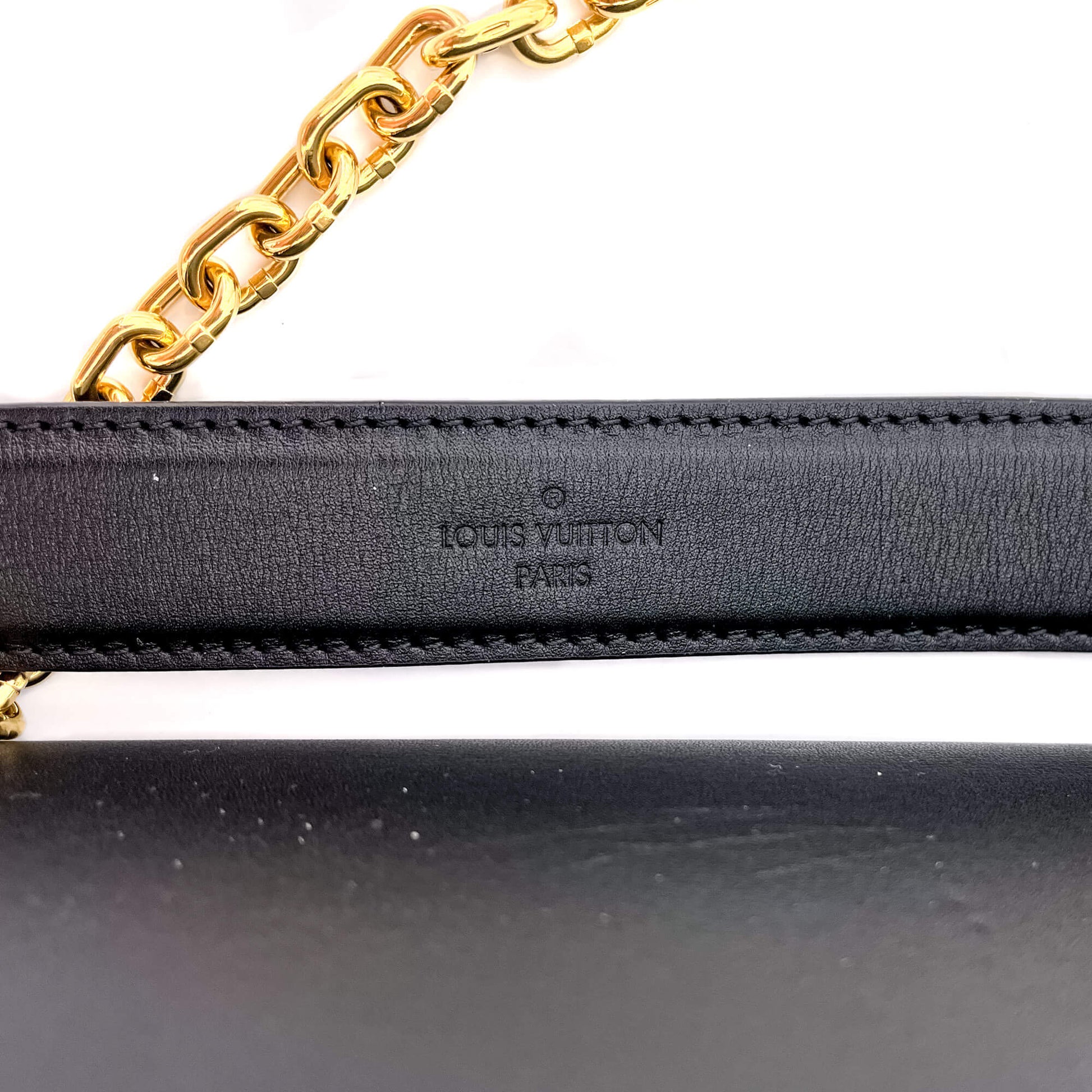 Louis Vuitton Twist Handbag Limited Edition Brogue Reverse Monogram Canvas