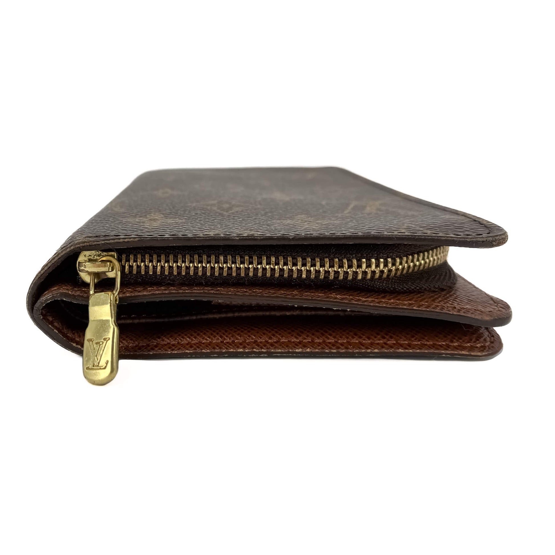 Second hand Louis Vuitton Vertical Compact Wallet Canvas Monogram - Tabita Bags