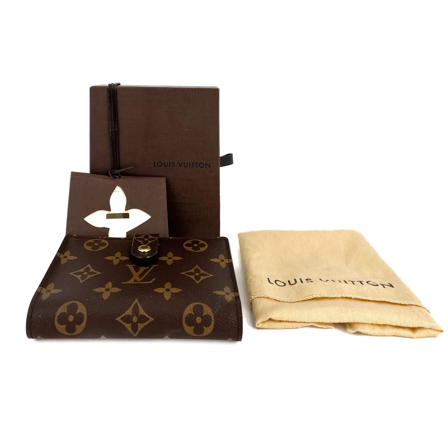 Second hand Louis Vuitton Wallet Small Monogram Canvas - Tabita Bags