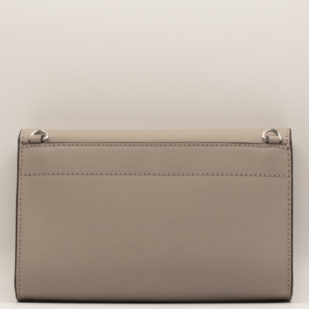 Second hand Michael Kors Cross Body Shoulder Clutch Grey 192877364955 - Tabita Bags