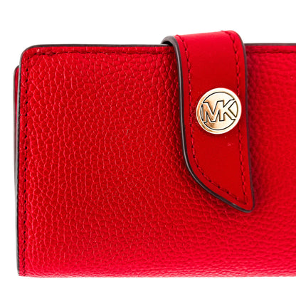 Second hand Michael Kors Envelope Wallet in Red Leather - Tabita Bags