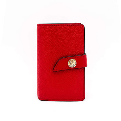 Second hand Michael Kors Envelope Wallet in Red Leather - Tabita Bags