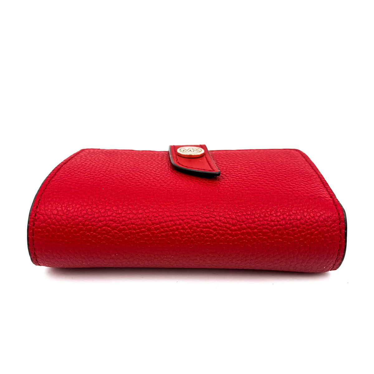 Second hand Michael Kors Envelope Wallet in Red Leather - Tabita Bags