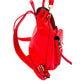 Second hand Moschino Leather Red Backpack - Tabita Bags