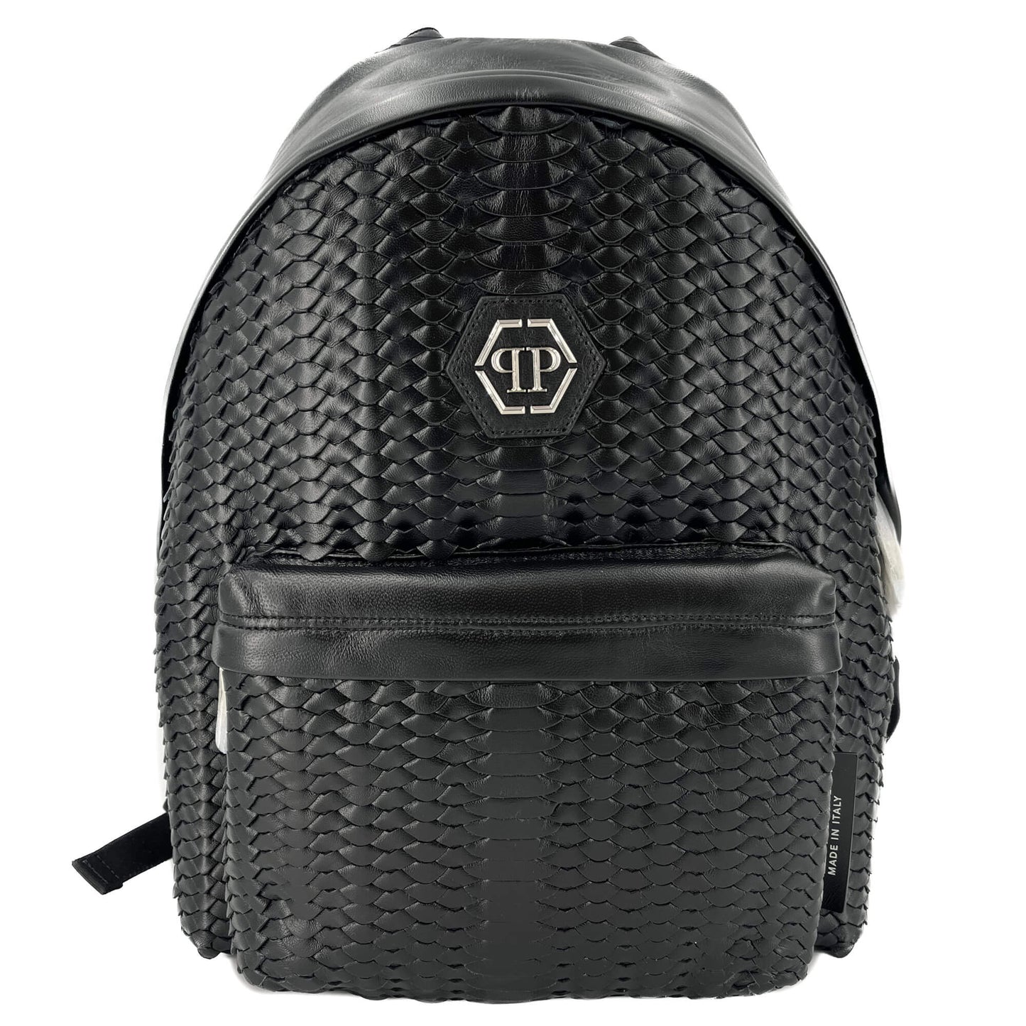 Second hand Philipp Plein Backpack Black Leather - Tabita Bags