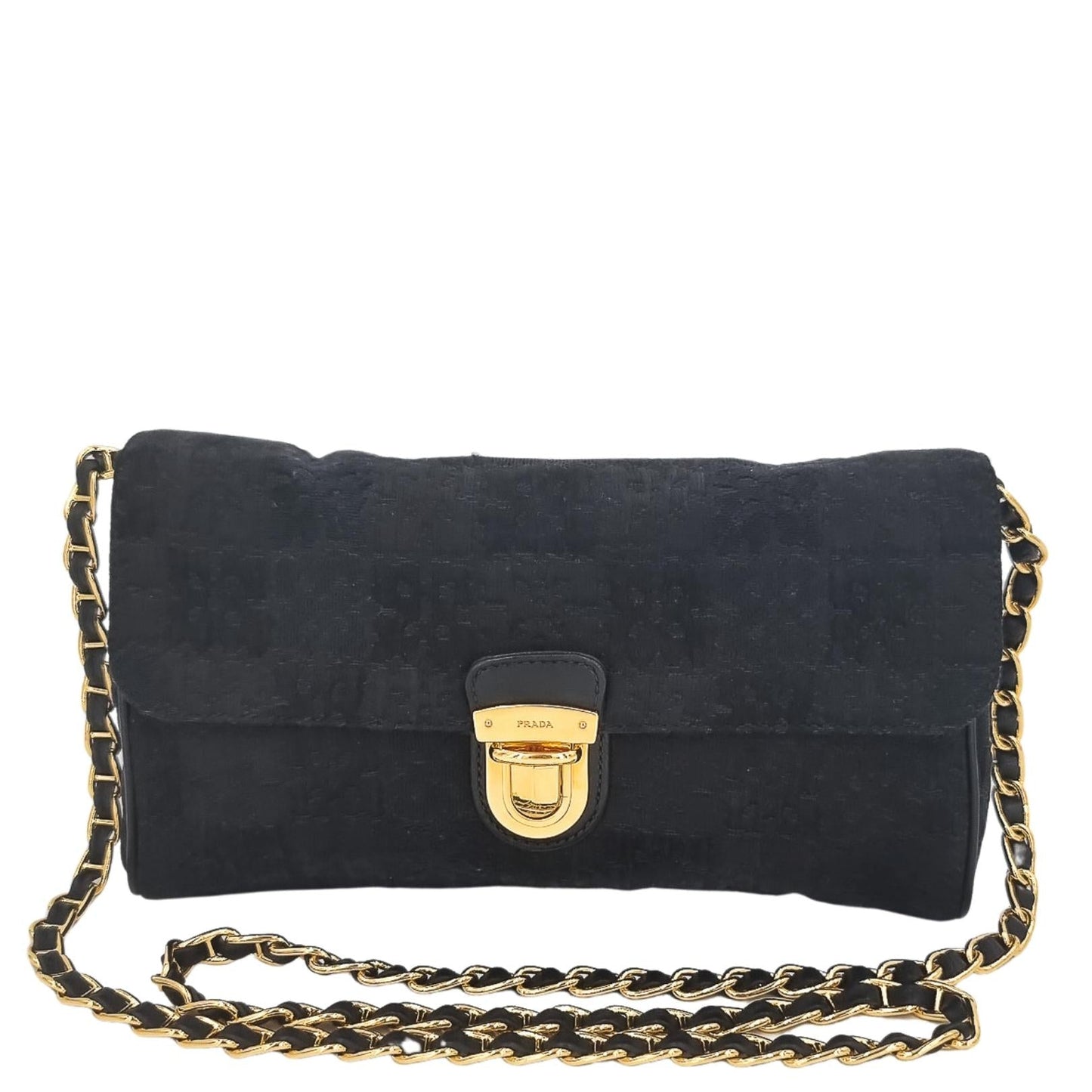 Second hand Prada Black cloth Pochette - Tabita Bags