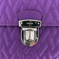 Second hand Prada Flap Pochette Cloth Bag Anemone Purple - Tabita Bags