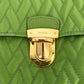 Second hand Prada Flap Pochette Cloth Bag Green - Tabita Bags