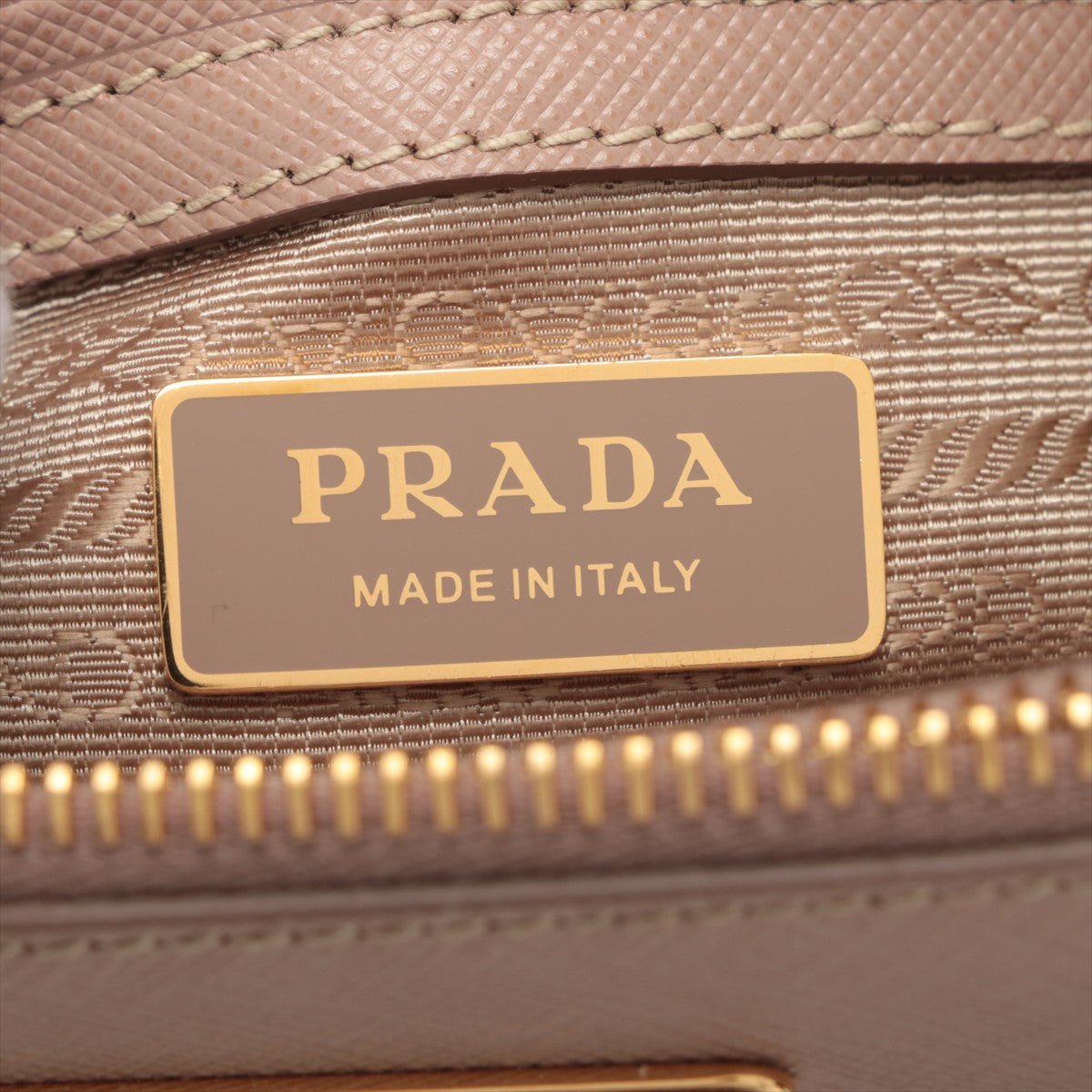 Second hand Prada Galleria in Saffiano Leather 2way handbag Cipria - Tabita Bags