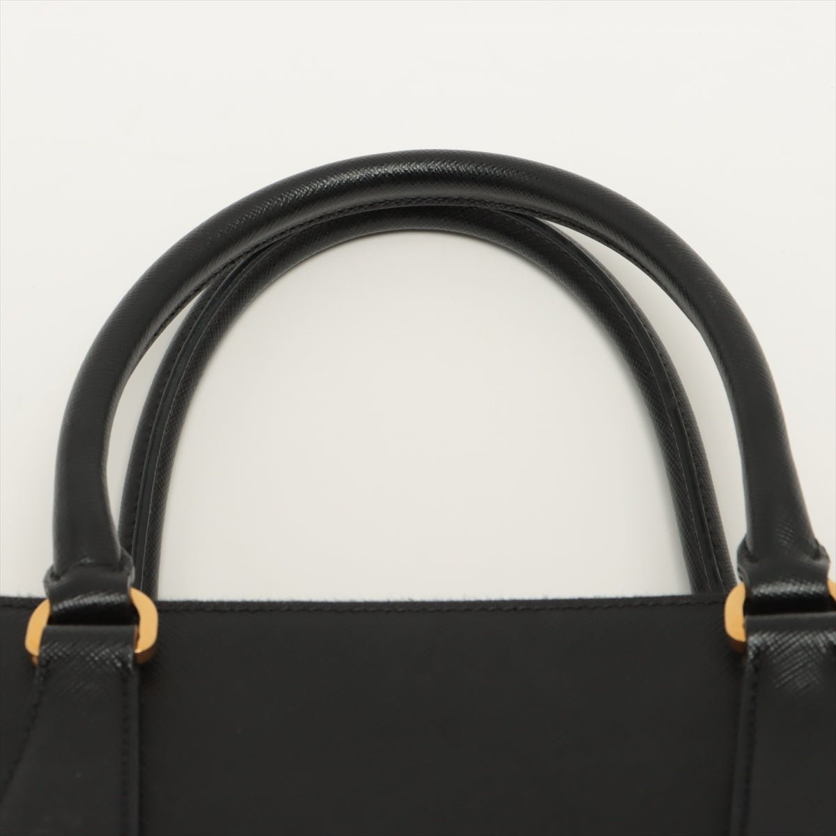 Second hand Prada Galleria Large 2way Black Saffiano Leather - Tabita Bags