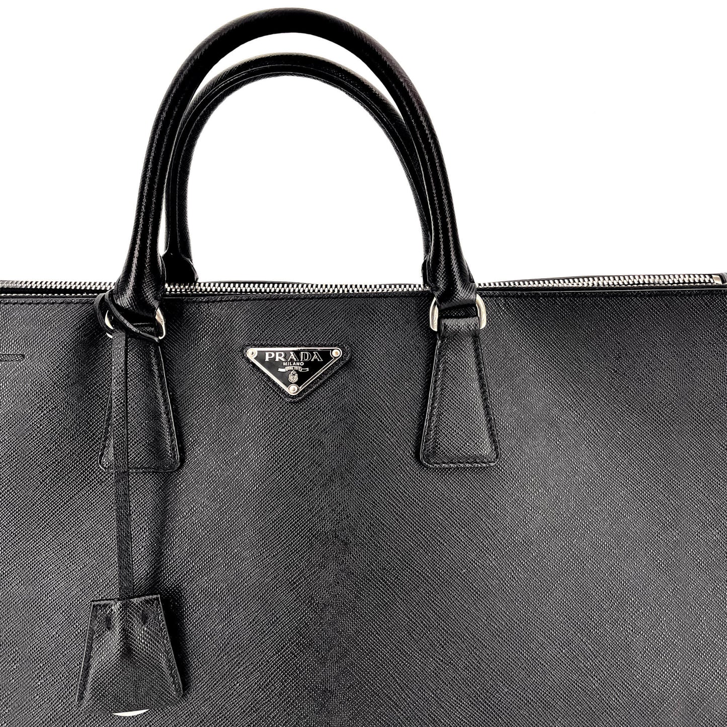 Second hand Prada Galleria Large Leather Black Tote - Tabita Bags