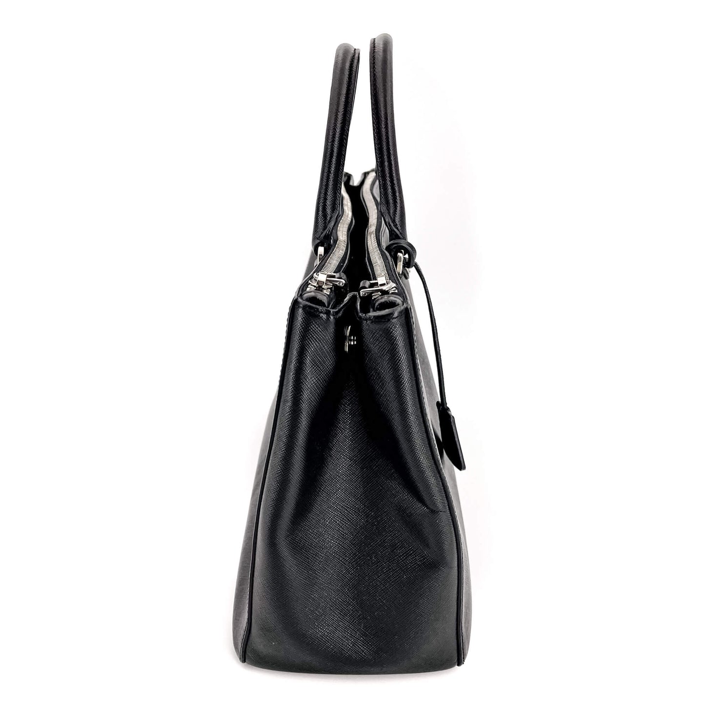 Second hand Prada Galleria Large Leather Black Tote - Tabita Bags