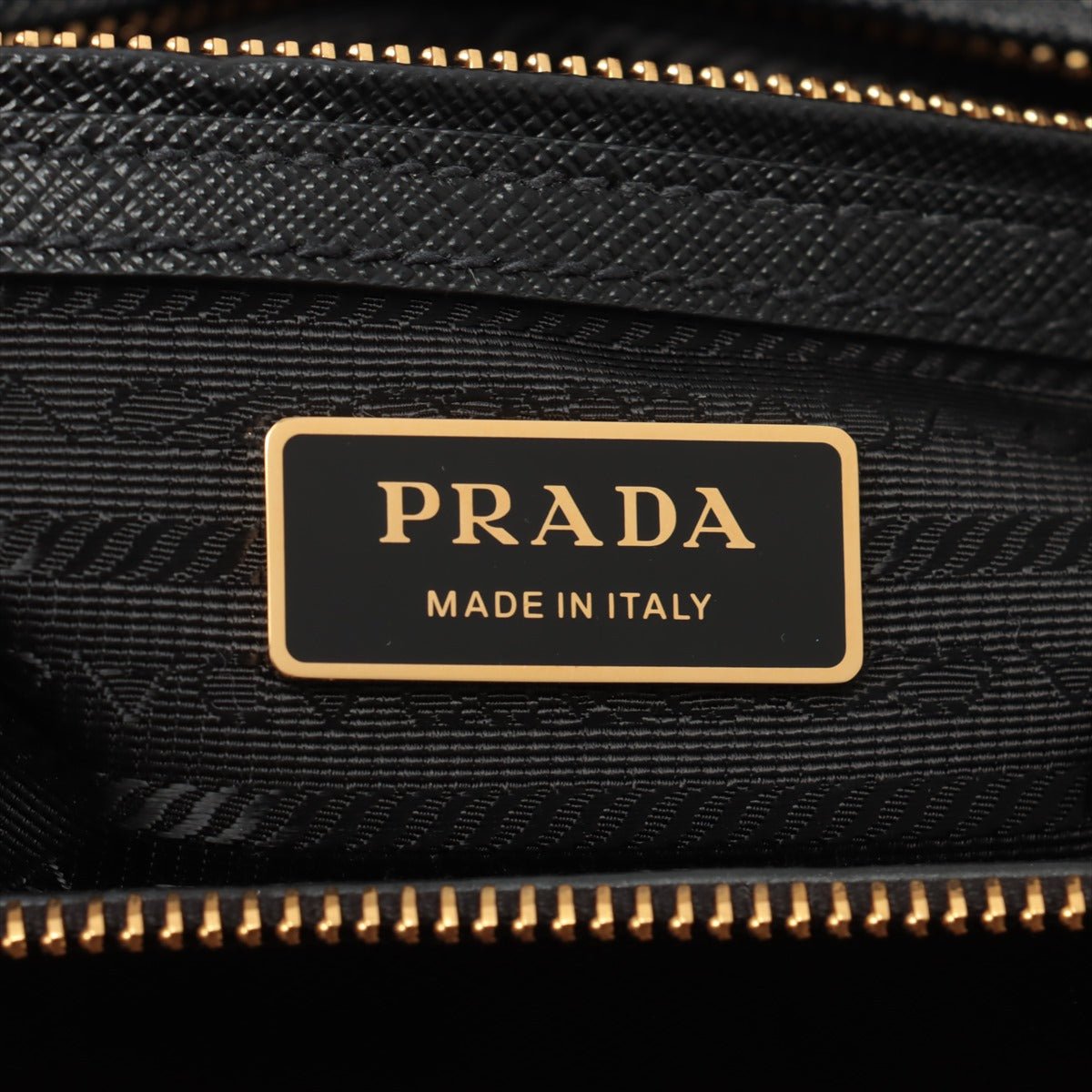 Second hand Prada Galleria Medium 2-Way Saffiano Leather Handbag Black - Tabita Bags