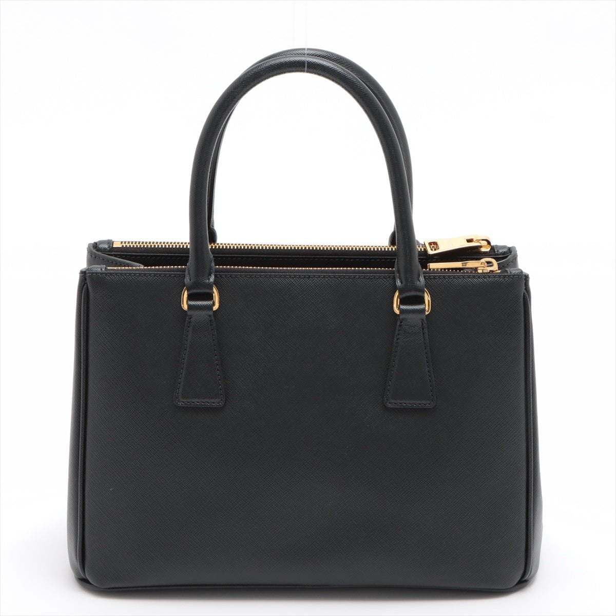 Second hand Prada Galleria Medium 2way Black Saffiano Leather - Tabita Bags