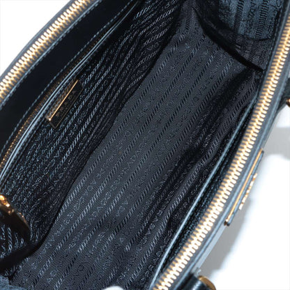 Second hand Prada Galleria Medium 2way Black Saffiano Leather - Tabita Bags