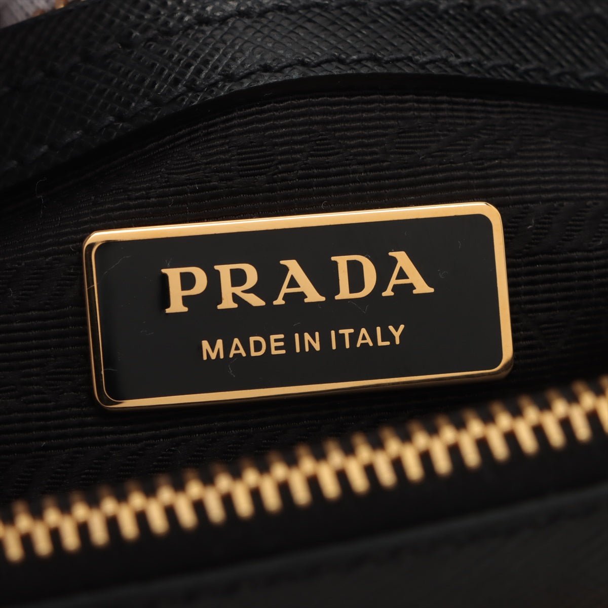 Second hand Prada Galleria Medium 2way Black Saffiano Leather - Tabita Bags