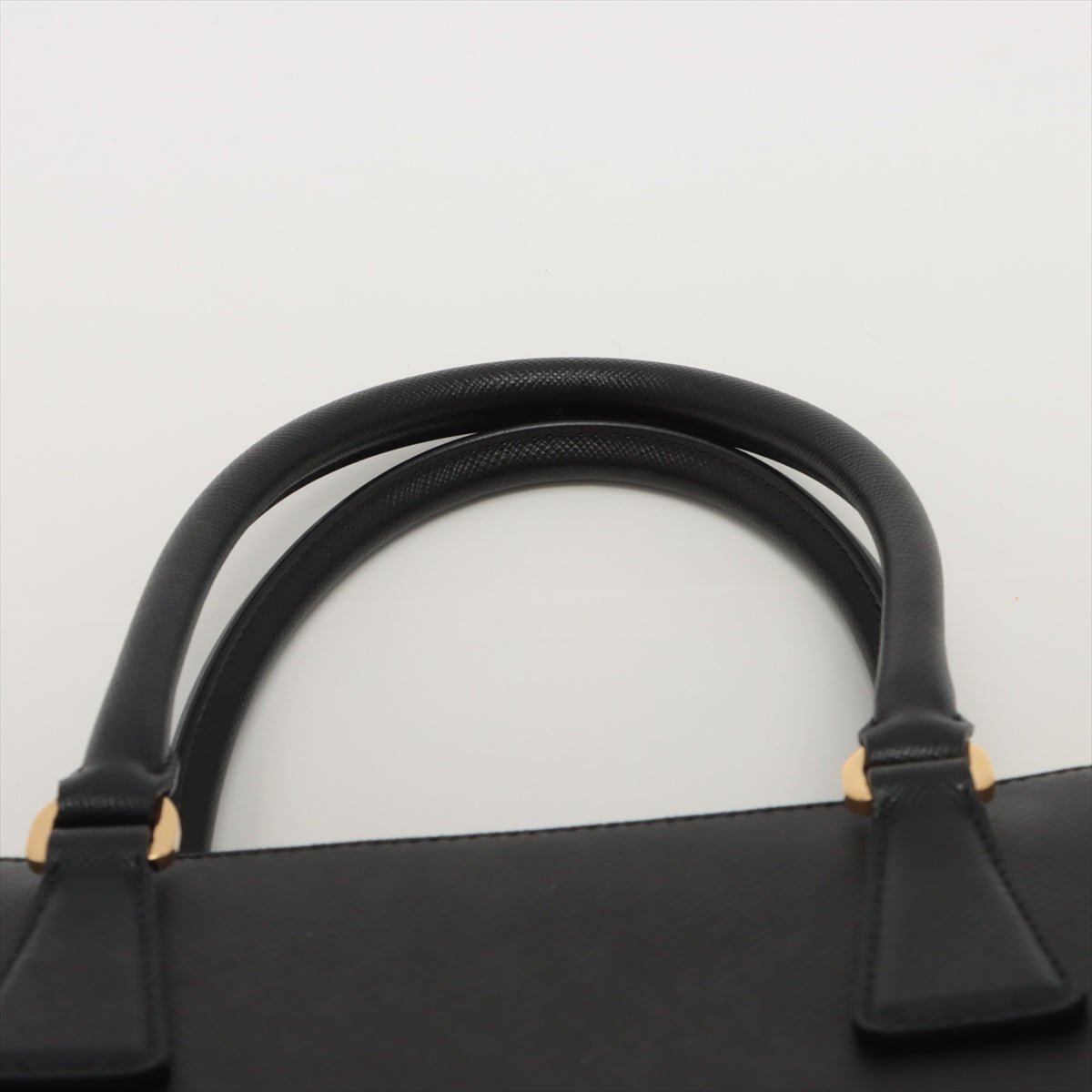 Second hand Prada Galleria Medium 2way Black Saffiano Leather - Tabita Bags