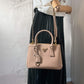 Second hand Prada Galleria Small Saffiano Leather 2-Way Handbag Sand Beige - Tabita Bags