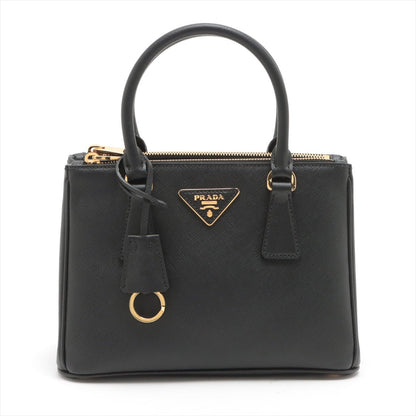 Second hand Prada Galleria Small Saffiano Leather Black Bag - Tabita Bags