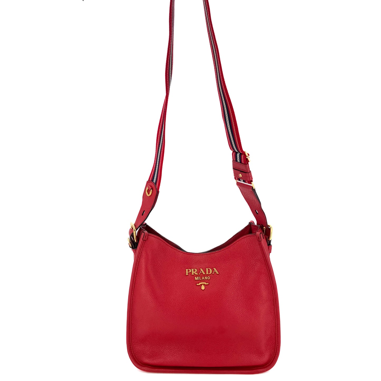 Second hand Prada Hobo Red Leather - Tabita Bags