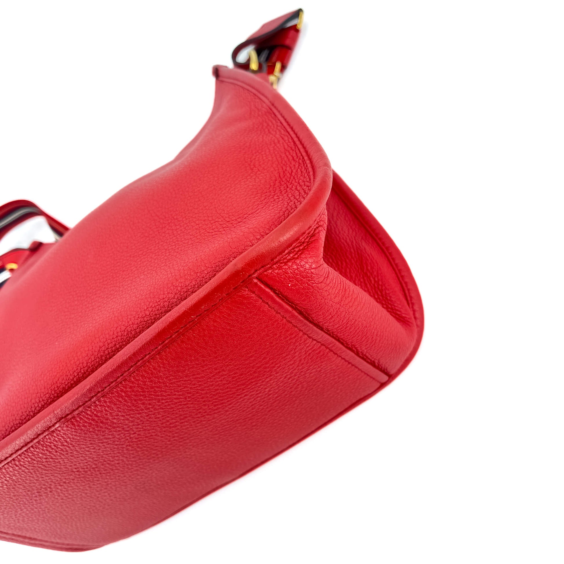 Second hand Prada Hobo Red Leather - Tabita Bags