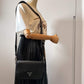 Second hand Prada Leather Shoulder Bag Small Black - Tabita Bags