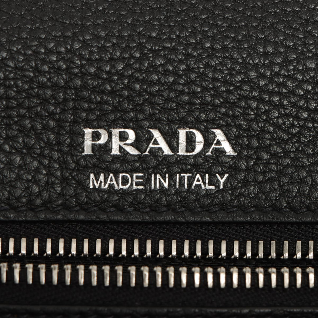 Second hand Prada Leather Shoulder Bag Small Black - Tabita Bags