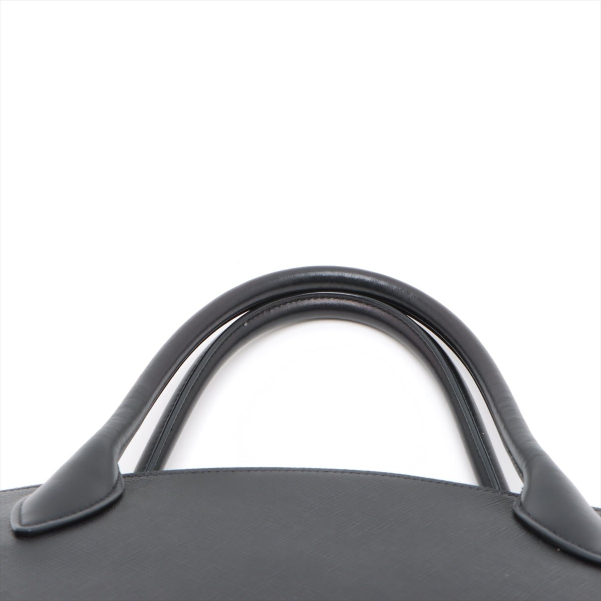 Second hand Prada Monochrome Medium Saffiano Leather Black Bag - Tabita Bags