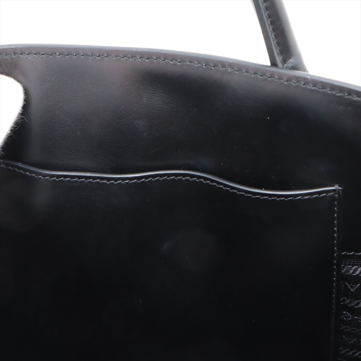 Second hand Prada Monochrome Medium Saffiano Leather Black Bag - Tabita Bags