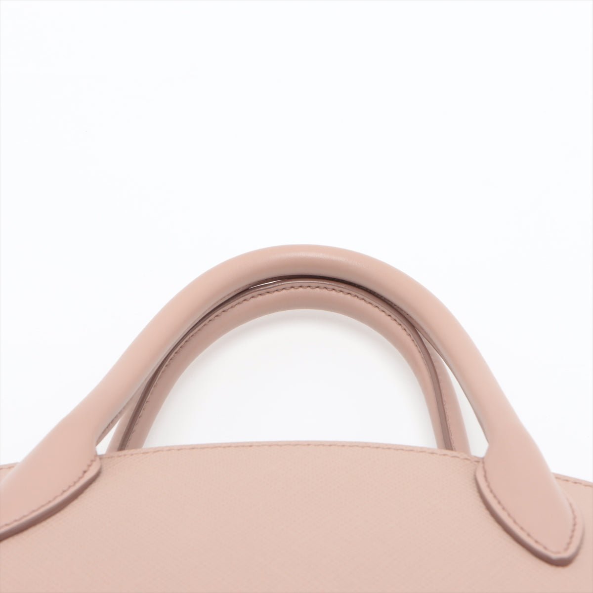 Second hand Prada Monochrome Small Saffiano Leather Pink 2-Way Bag - Tabita Bags