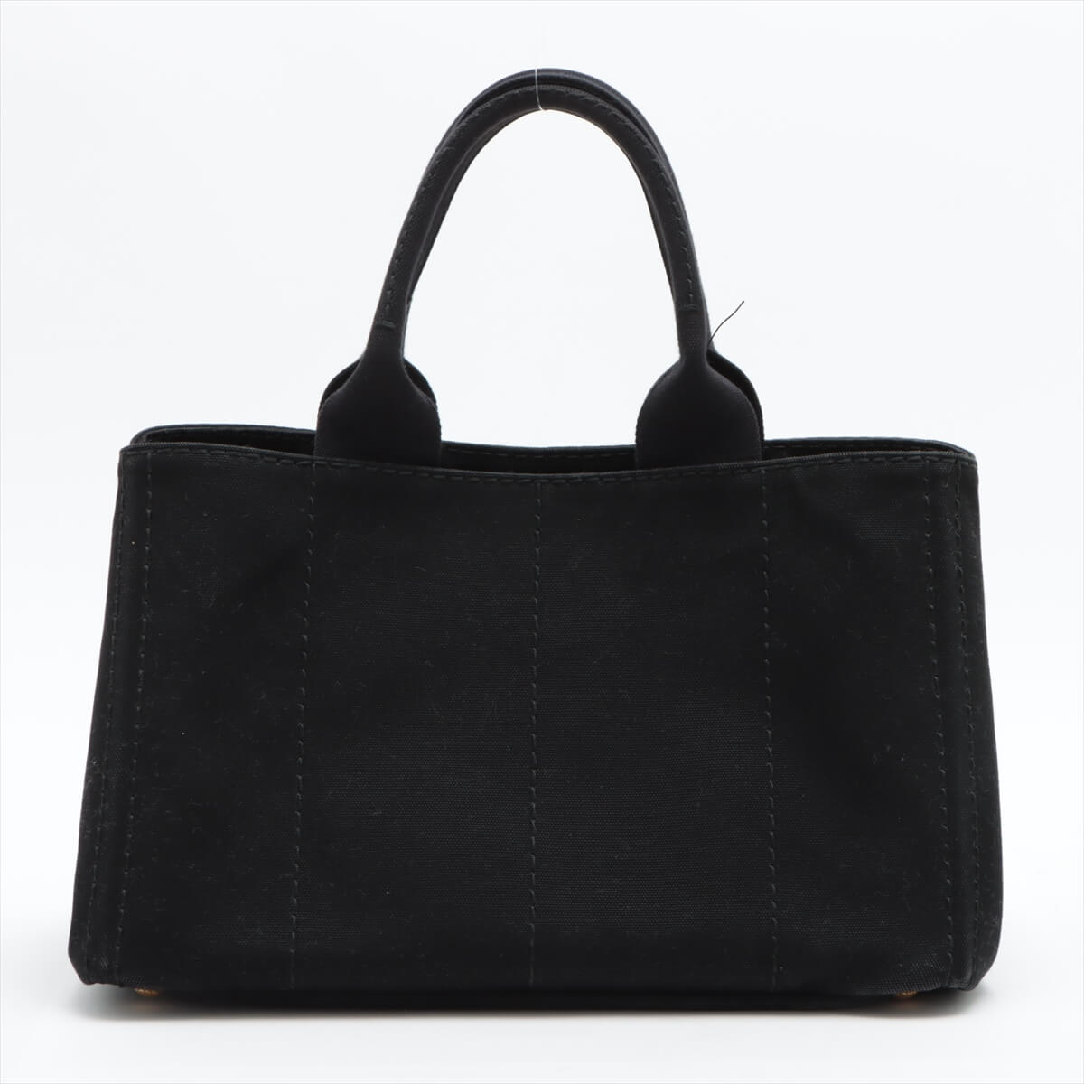 Second hand Prada Prada Canapa Tote bag Black - Tabita Bags