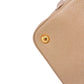 Second hand Prada Promenade Medium Saffiano Leather 2-Ways Frame Bag Beige - Tabita Bags