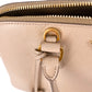 Second hand Prada Promenade Medium Saffiano Leather 2-Ways Frame Bag Beige - Tabita Bags