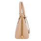 Second hand Prada Promenade Medium Saffiano Leather 2-Ways Frame Bag Beige - Tabita Bags