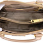 Second hand Prada Promenade Medium Saffiano Leather 2-Ways Frame Bag Beige - Tabita Bags