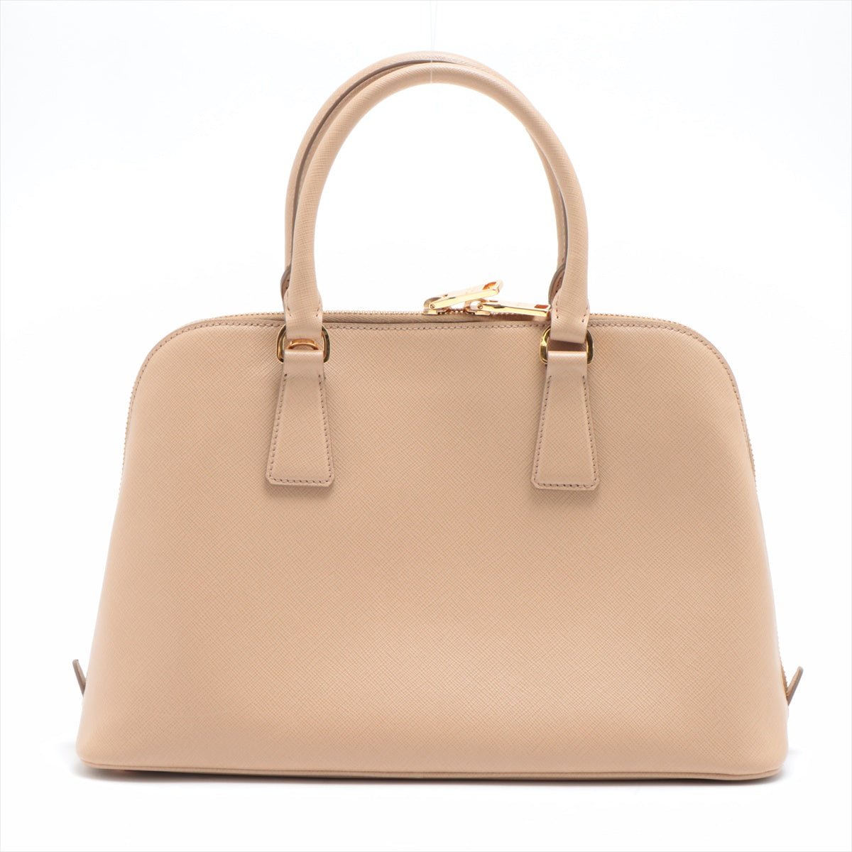 Second hand Prada Promenade Saffiano Leather 2way Beige Medium - Tabita Bags