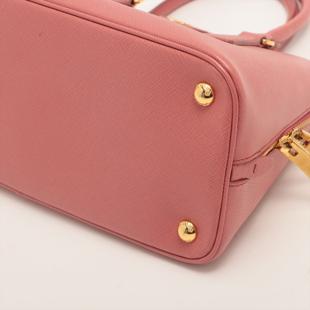 Second hand Prada Promenade Saffiano Leather 2way Pink - Tabita Bags