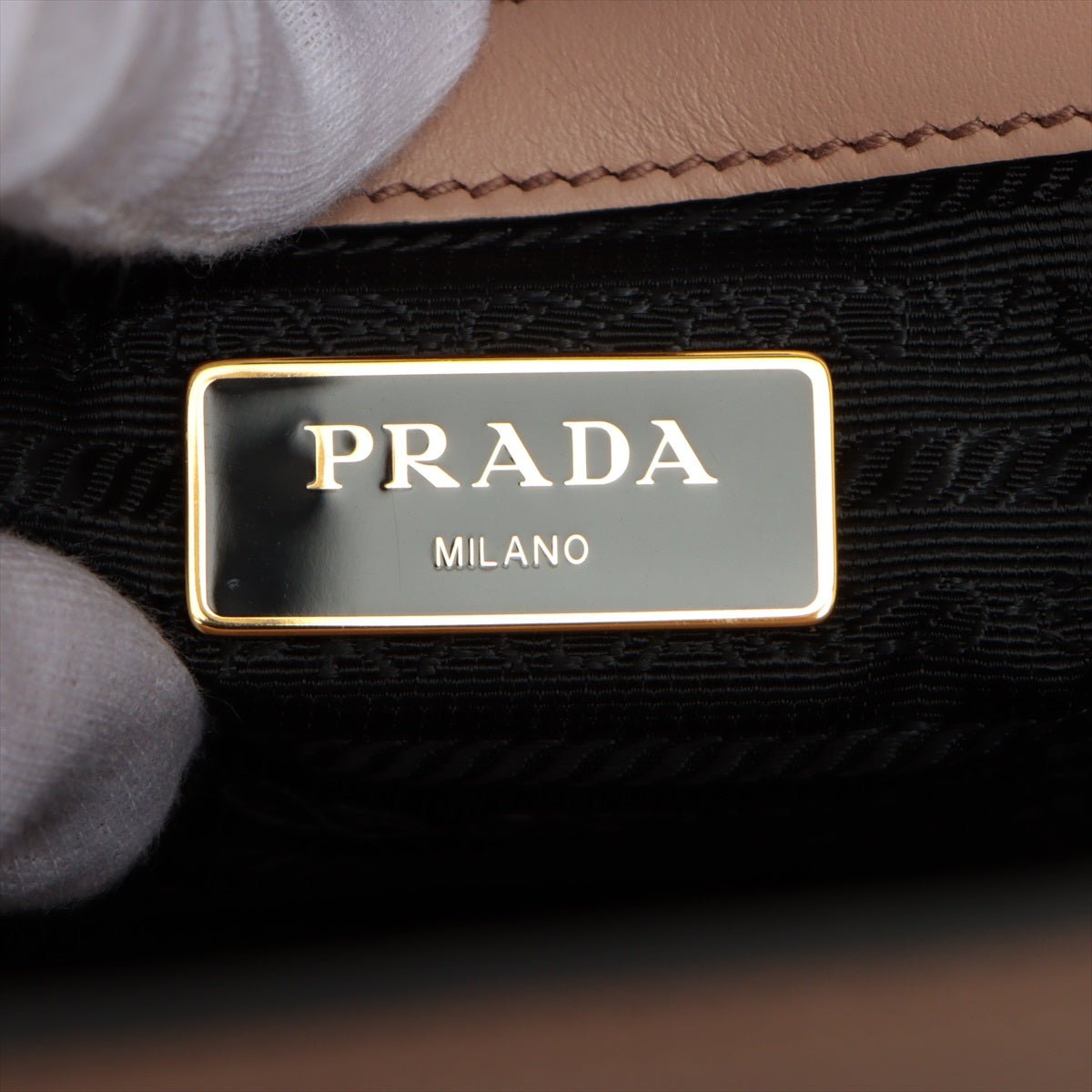 Second hand Prada Saffiano 2way handbag Pink - Tabita Bags