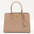 Second hand Prada Saffiano 2way handbag Pink - Tabita Bags