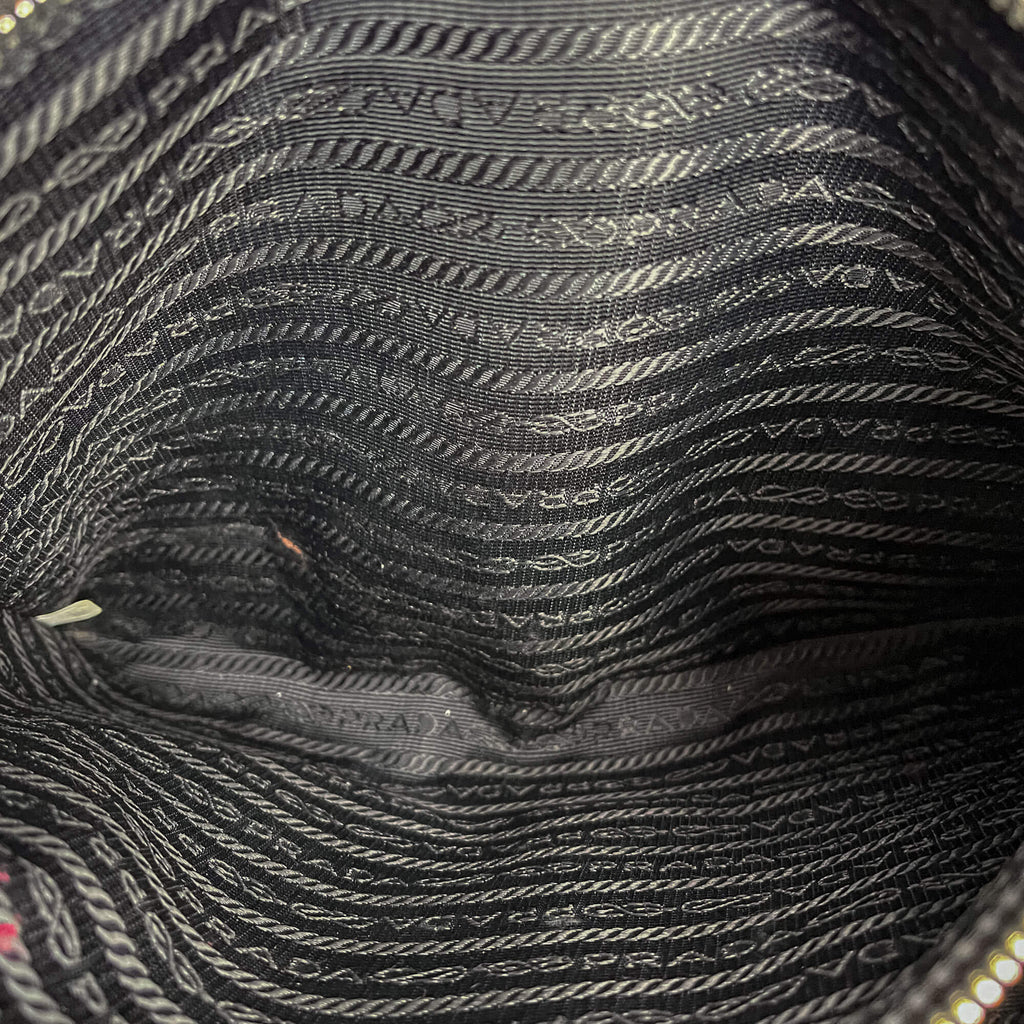 Second hand Prada Tote Handbag Leather 2-Ways Black - Tabita Bags